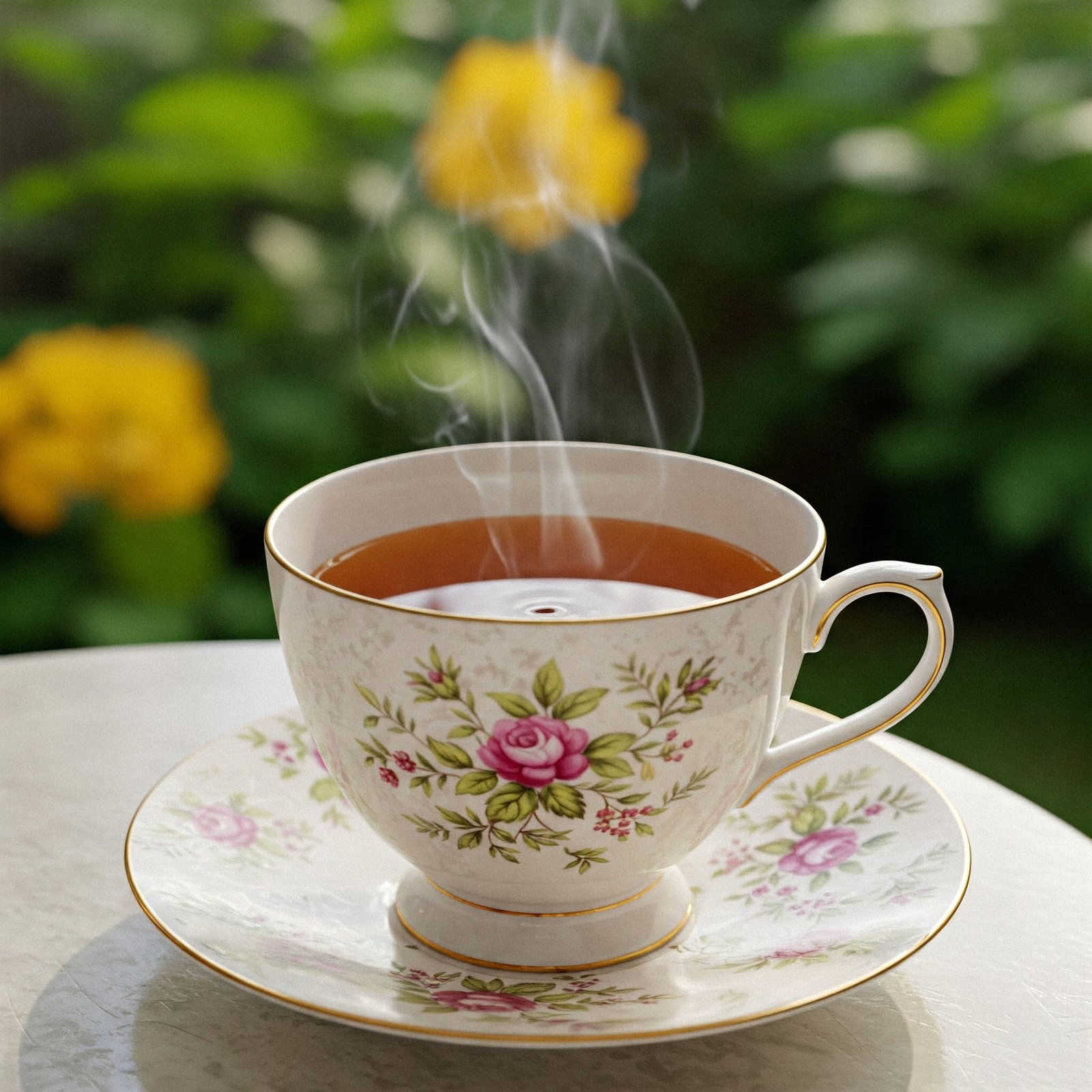 Абстрактно изображение чай